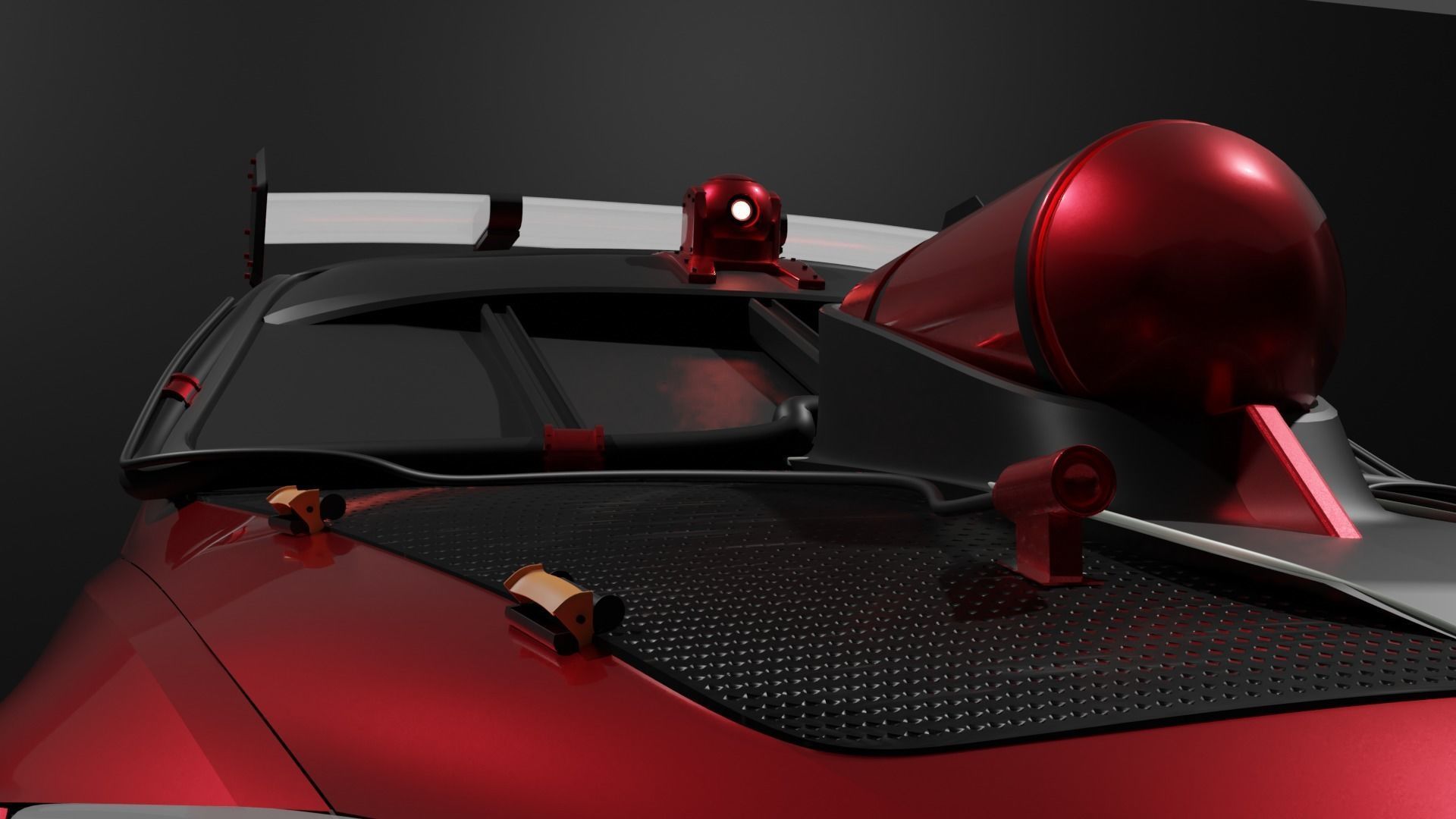 Concept Car Modeling 3D model_8