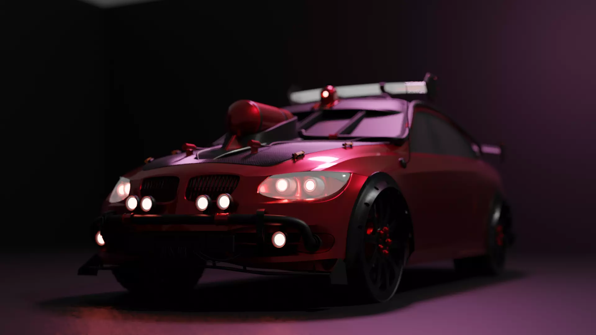 Concept Car Modeling 3D model_0
