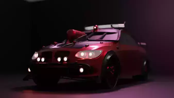 Concept Car Modeling 3D model