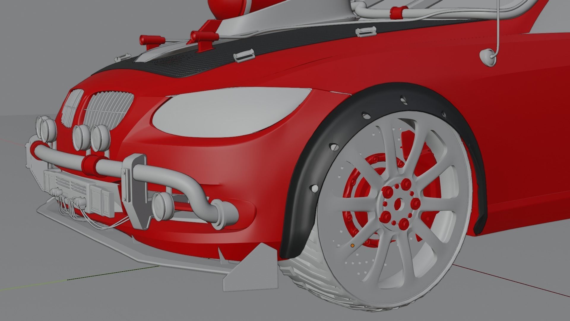 Concept Car Modeling 3D model_18