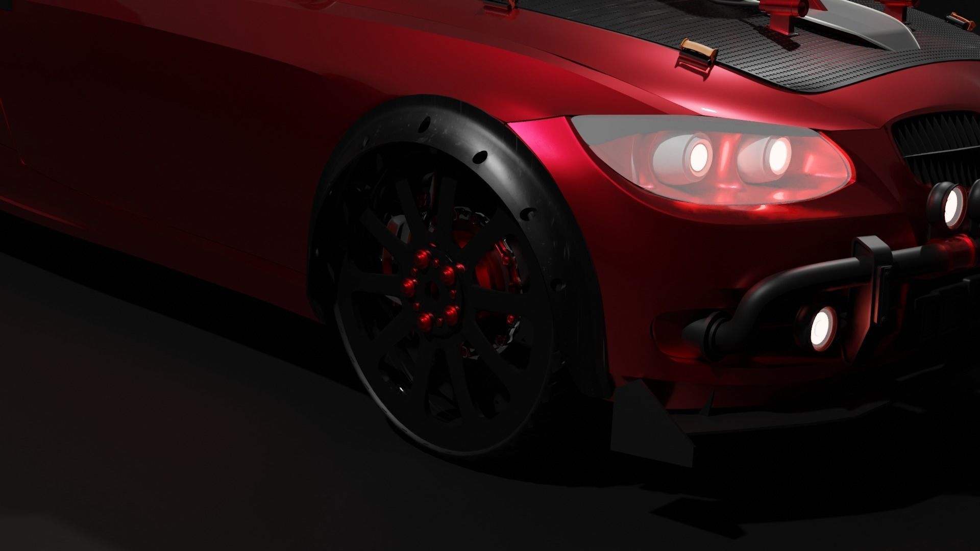 Concept Car Modeling 3D model_12