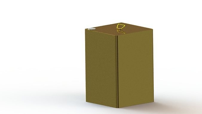 Tin for honey  3D model