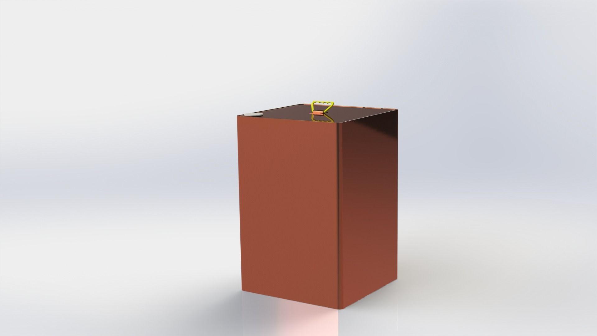 Tin for honey  3D model_1