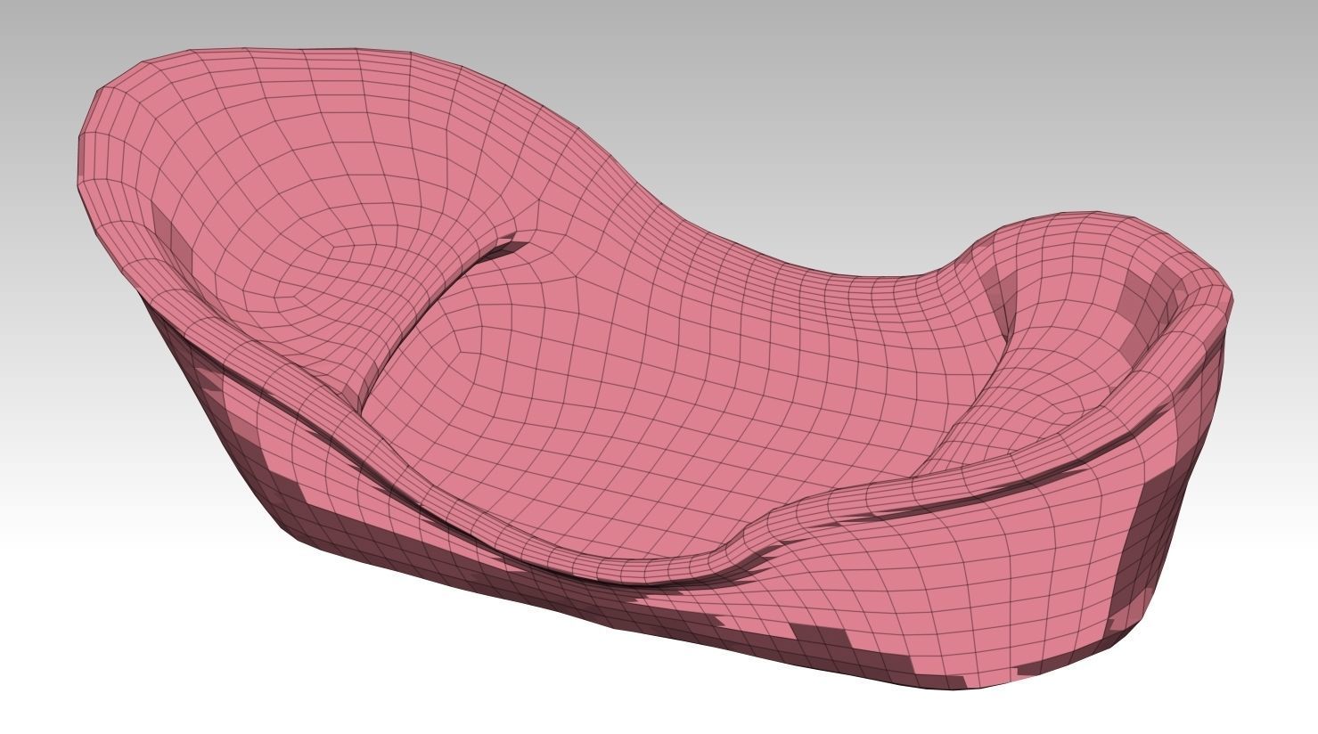 Swingboats crane with basket 3D model_26