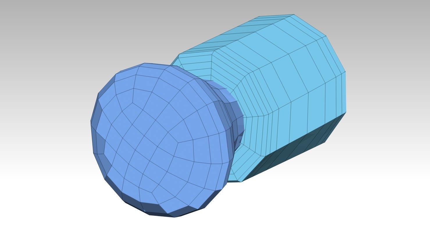 Swingboats crane with basket 3D model_33