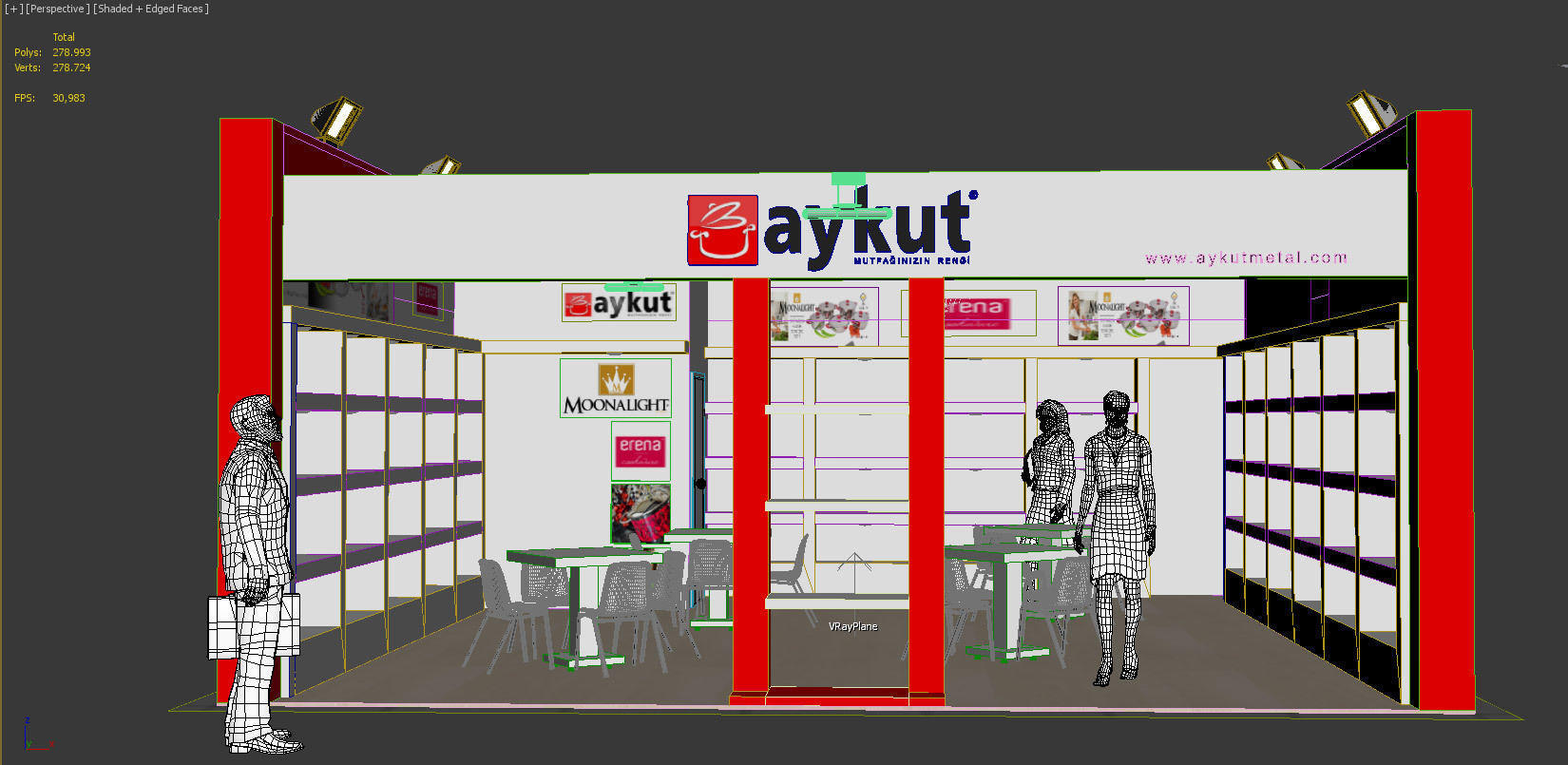 Exhibition Stand - ST0041 3D model_4