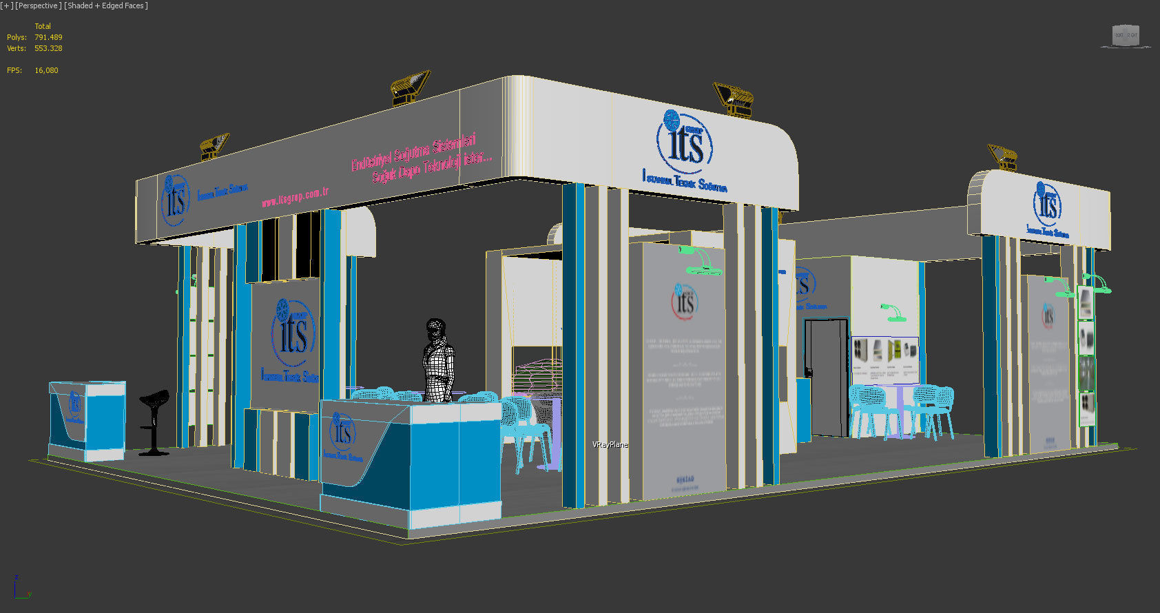 Exhibition Stand - ST0046 3D model_6