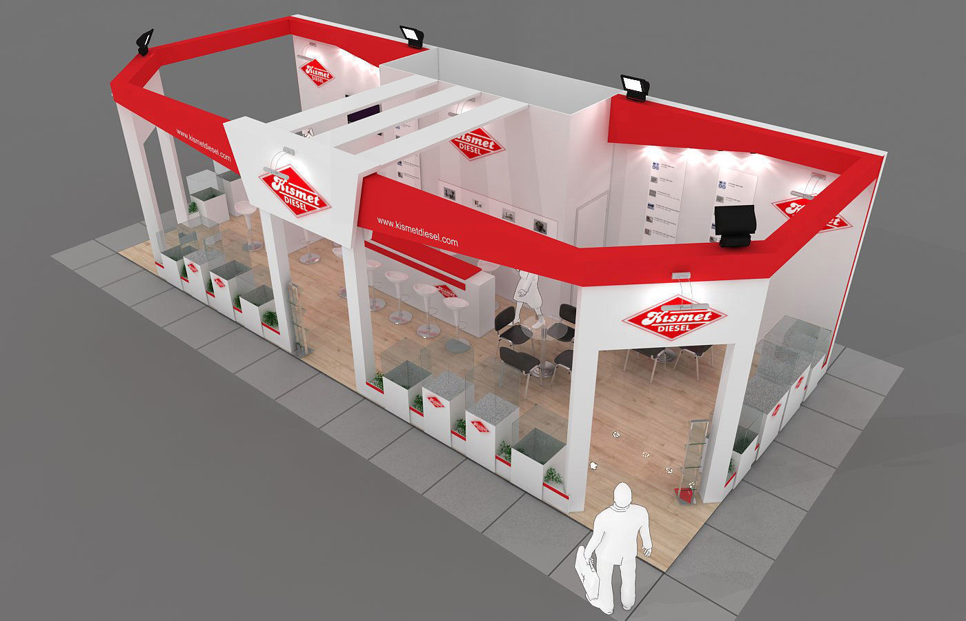 Exhibition Stand - ST0047 3D model_3