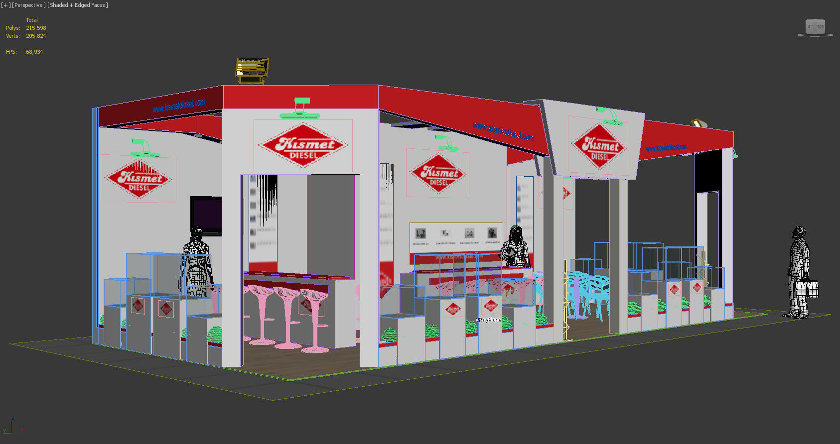 Exhibition Stand - ST0047 3D model_5