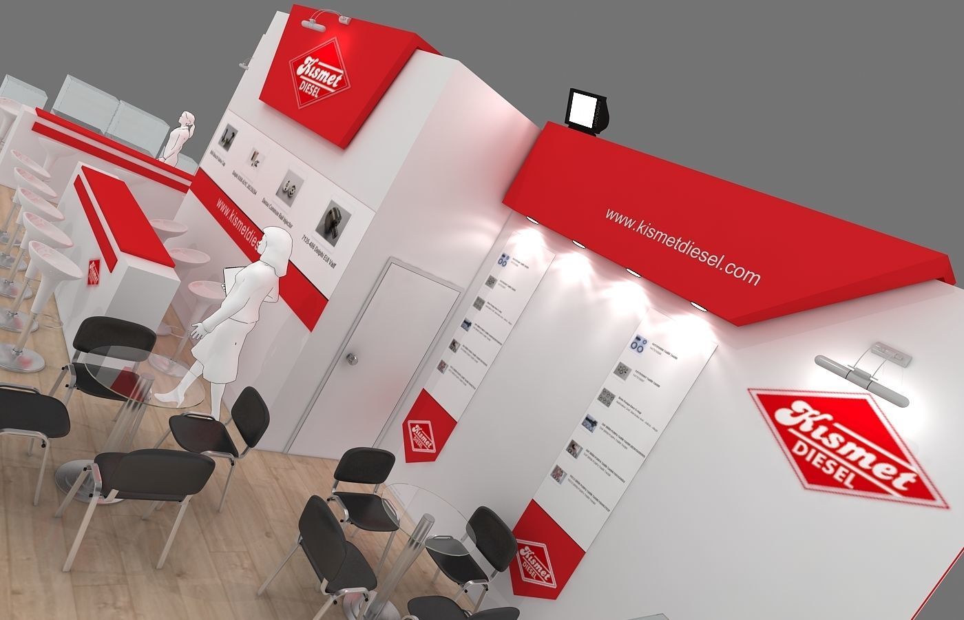 Exhibition Stand - ST0048 3D model_3