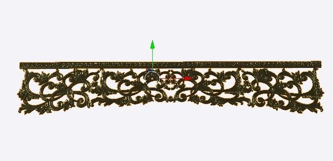 Curtain  accessories CNC model 3D model 03 3D model_4