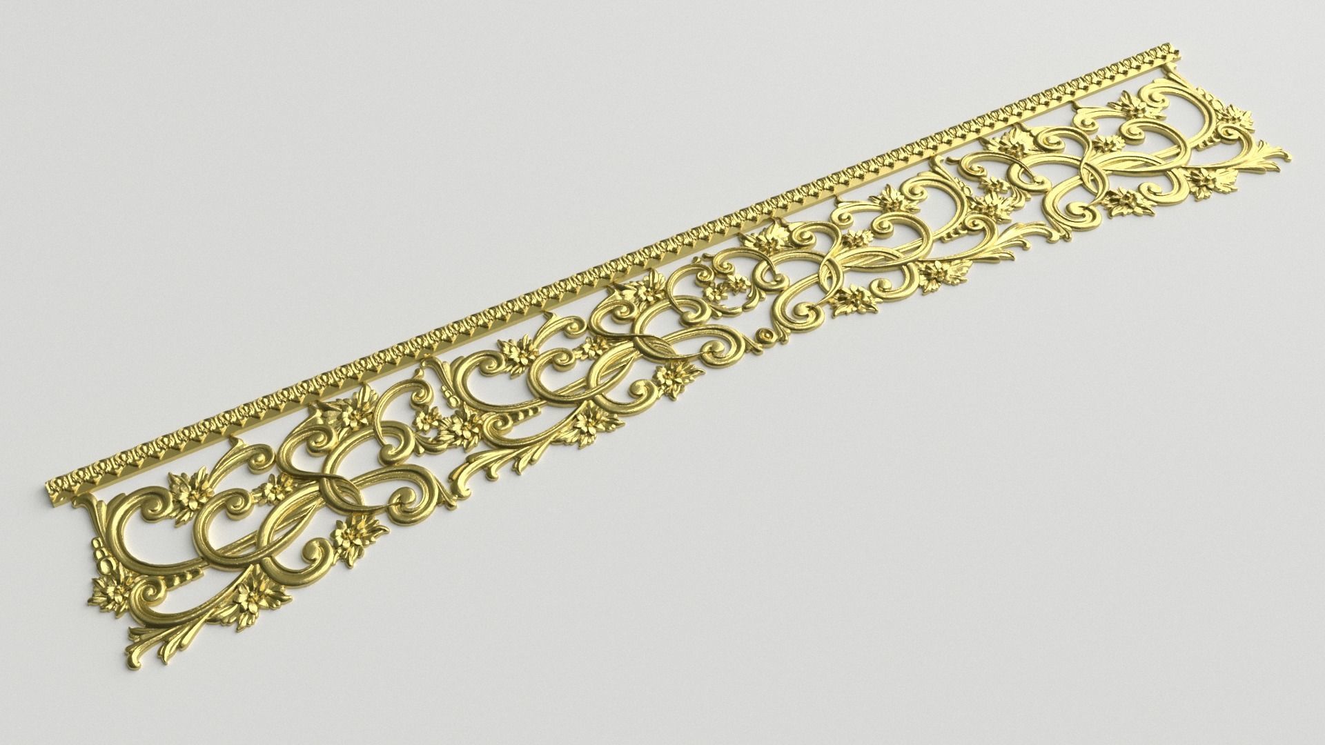 Curtain  accessories CNC model 3D model 03 3D model_1