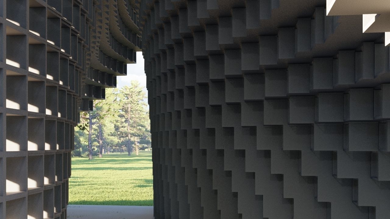 big serpentine 3D model_3