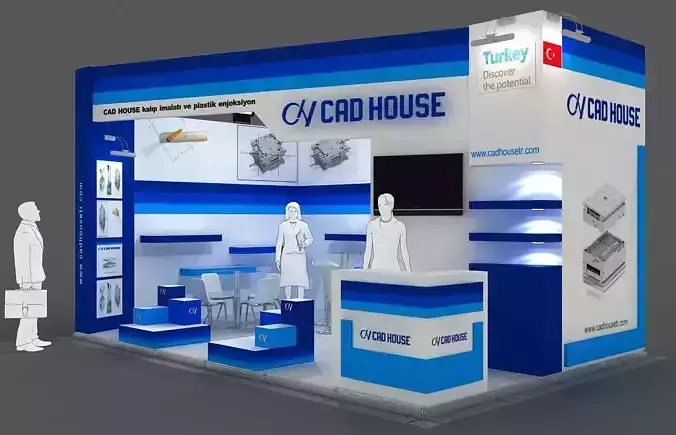 Exhibition Stand - ST0055