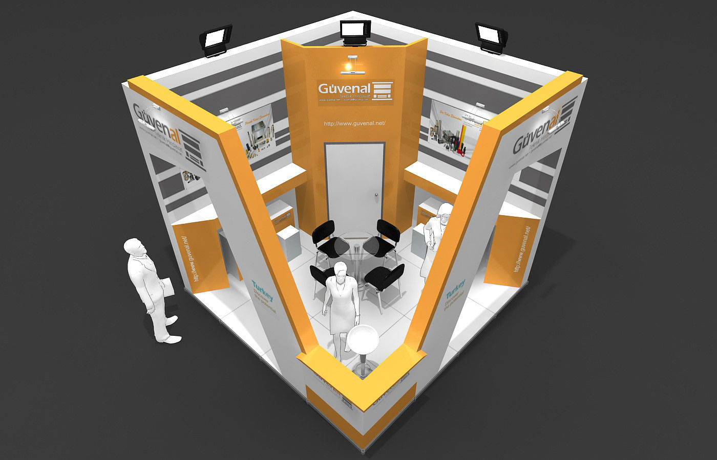 Exhibition Stand - ST0057 3D model_3