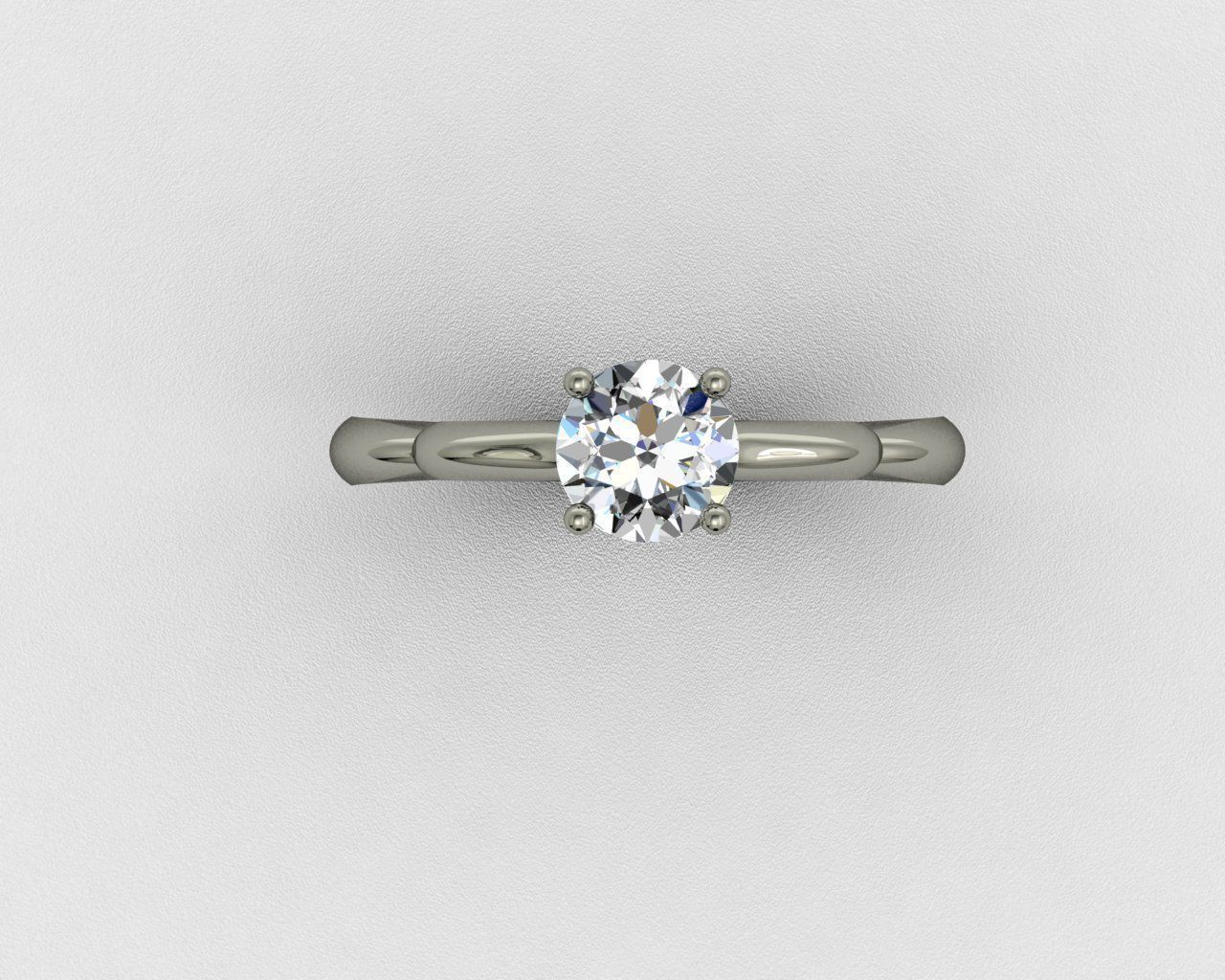  Engagement Ring 3D print model 3D print model_4