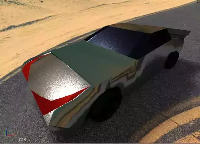 3d Model Super Car Racing Speed 