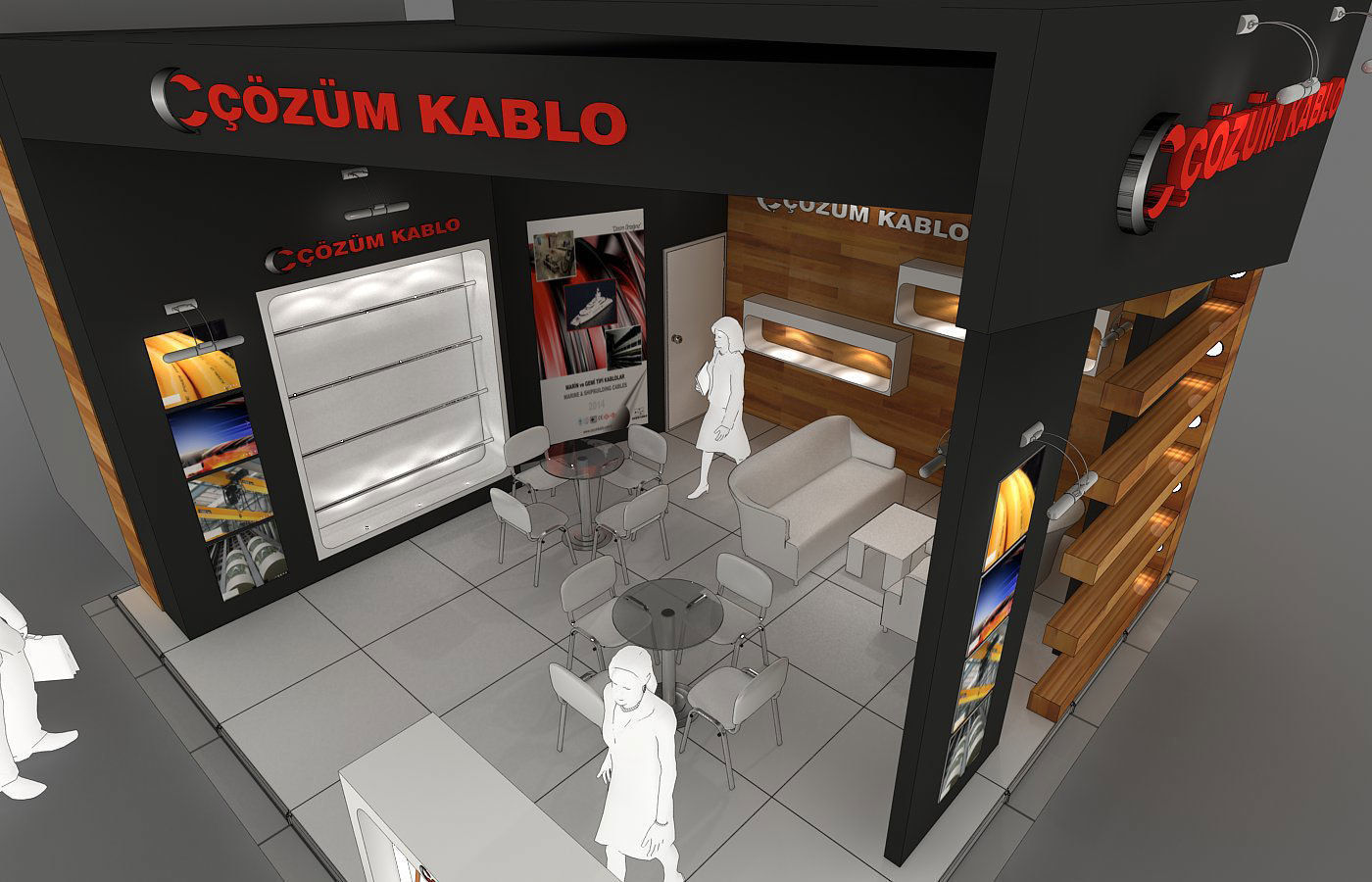 Exhibition Stand - ST0066 3D model_4