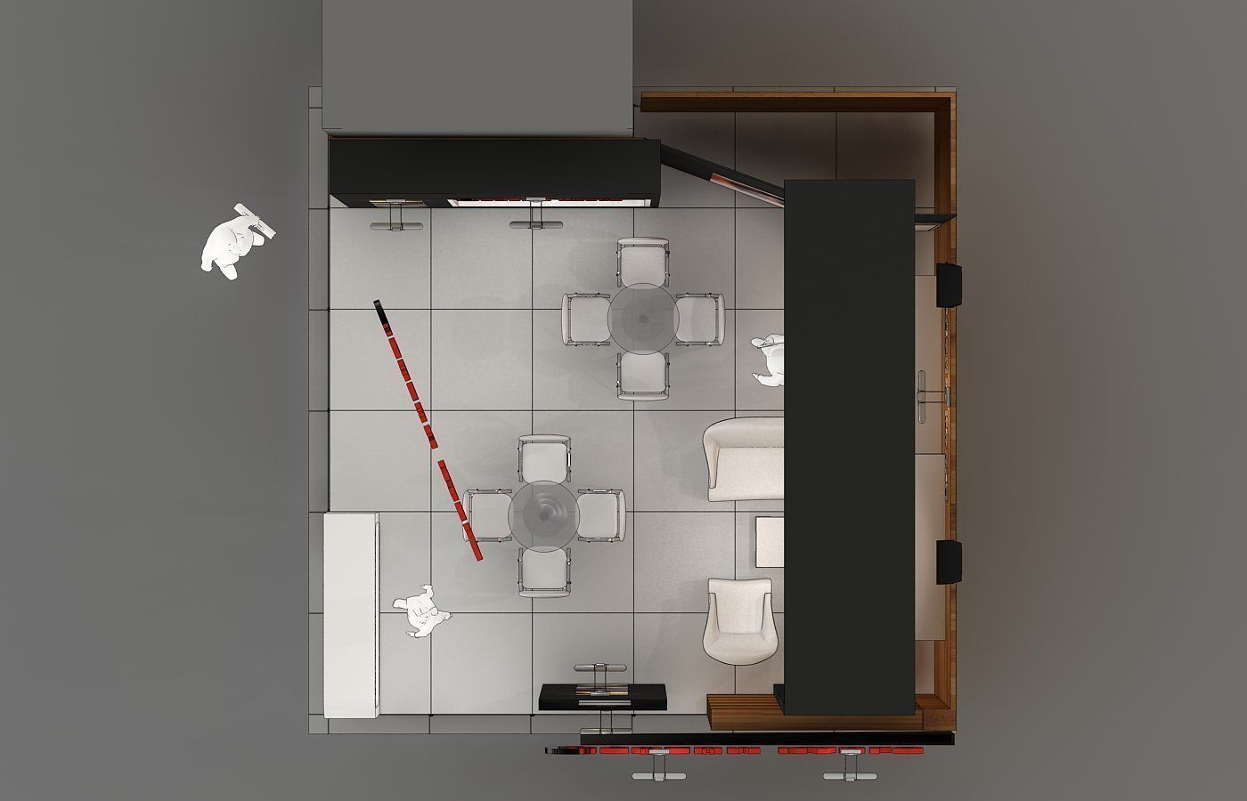 Exhibition Stand - ST0066 3D model_5