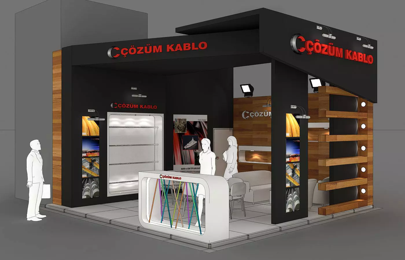 Exhibition Stand - ST0066 3D model_0