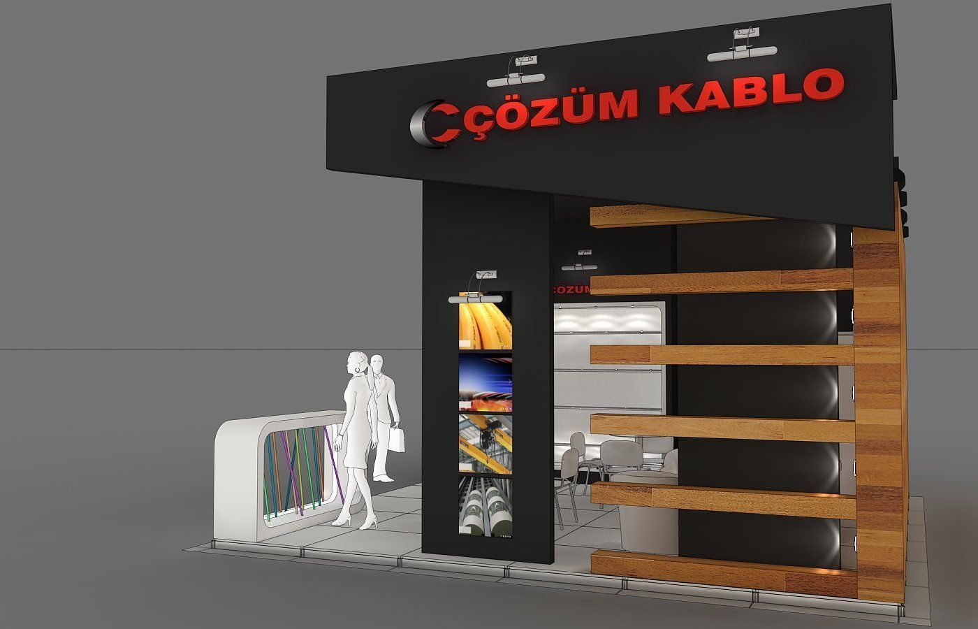 Exhibition Stand - ST0066 3D model_2