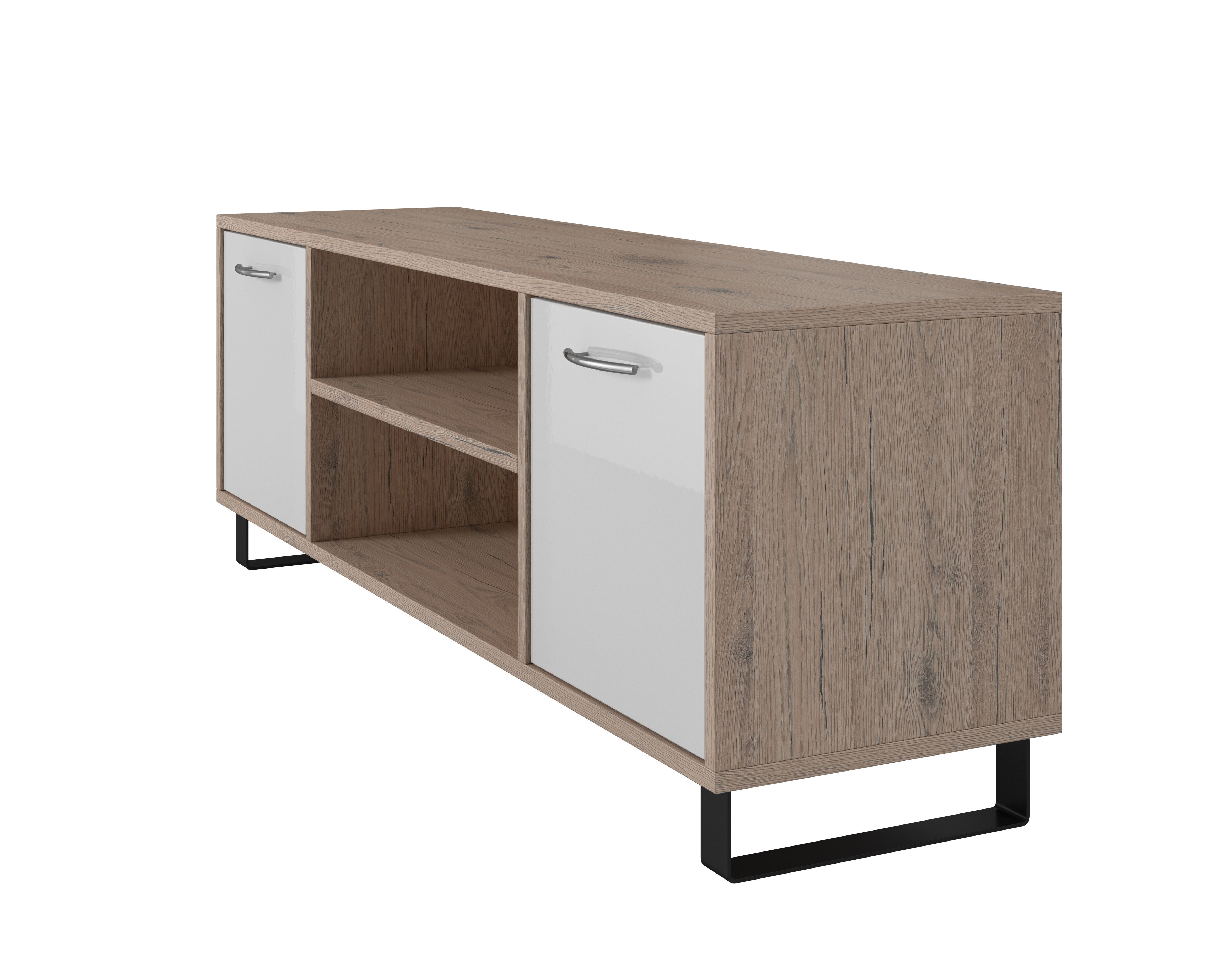 TV Cabinet  Commode Shelf Wood 3D Model Collection _20