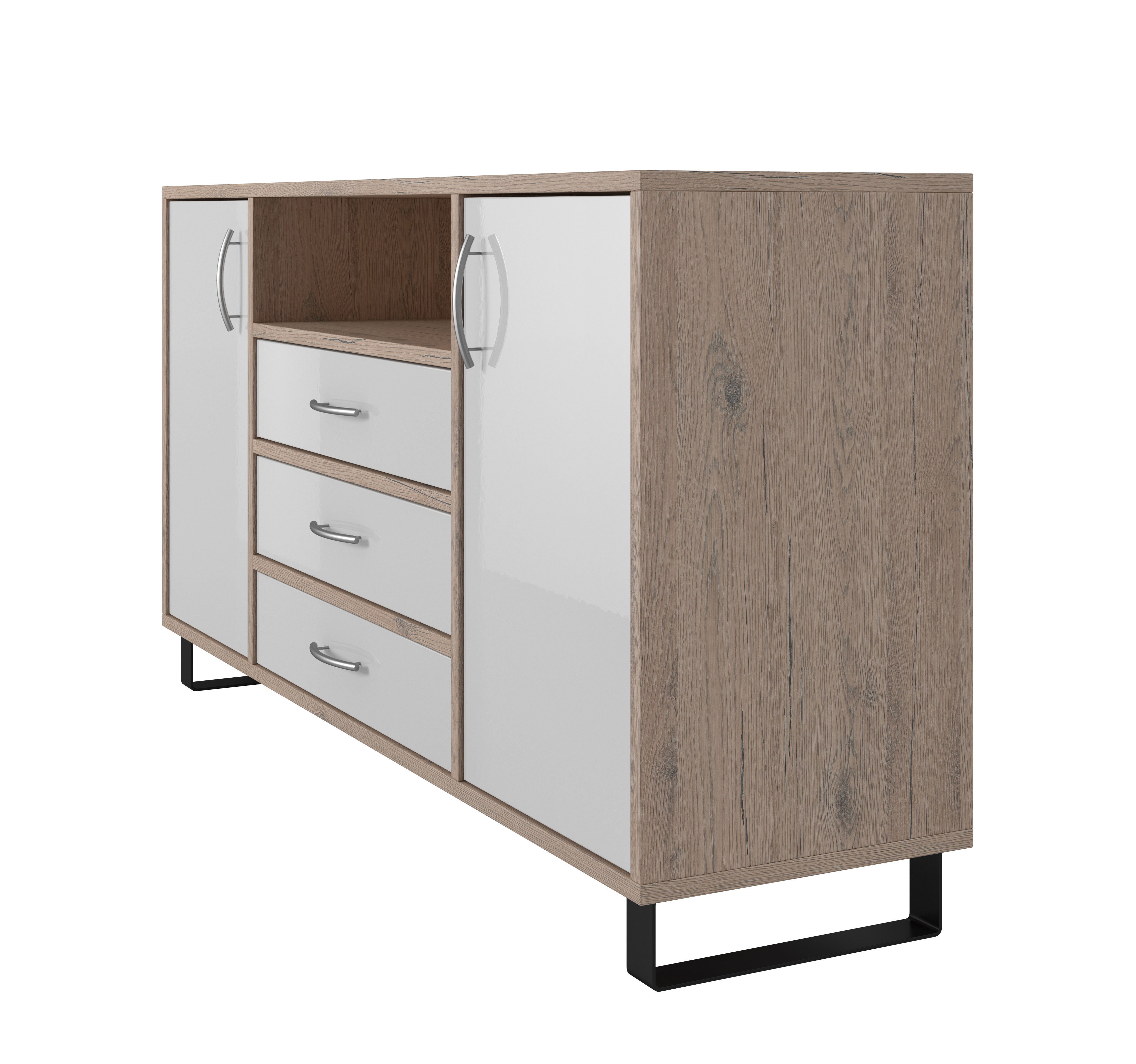 TV Cabinet  Commode Shelf Wood 3D Model Collection _9