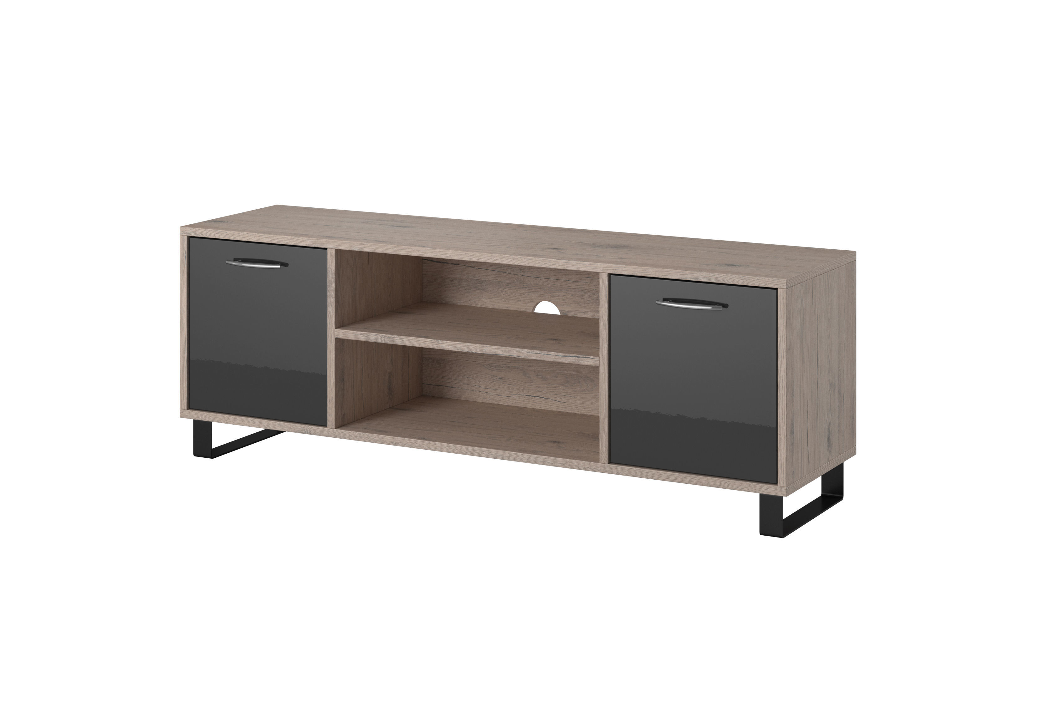 TV Cabinet  Commode Shelf Wood 3D Model Collection _16