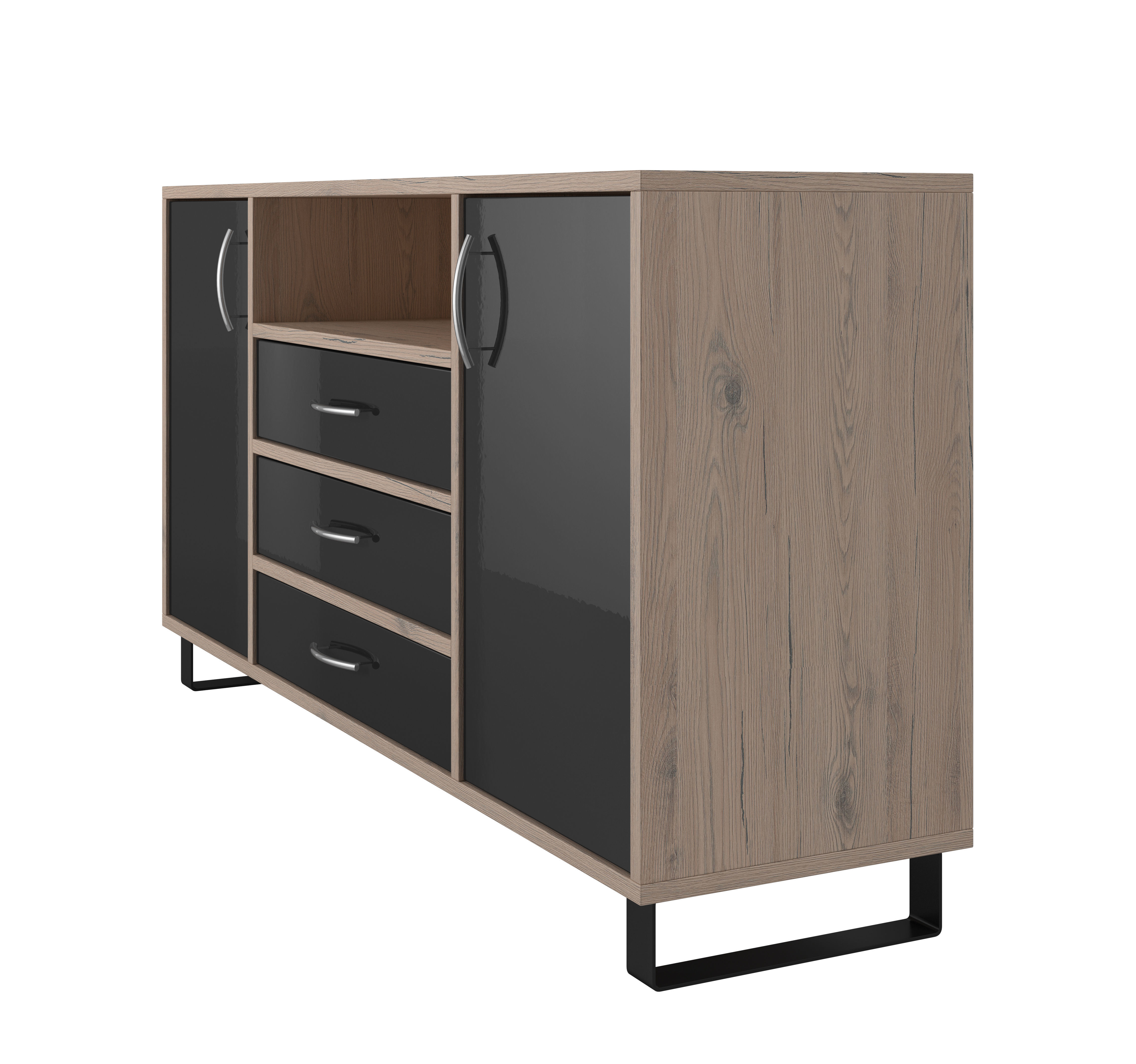 TV Cabinet  Commode Shelf Wood 3D Model Collection _10