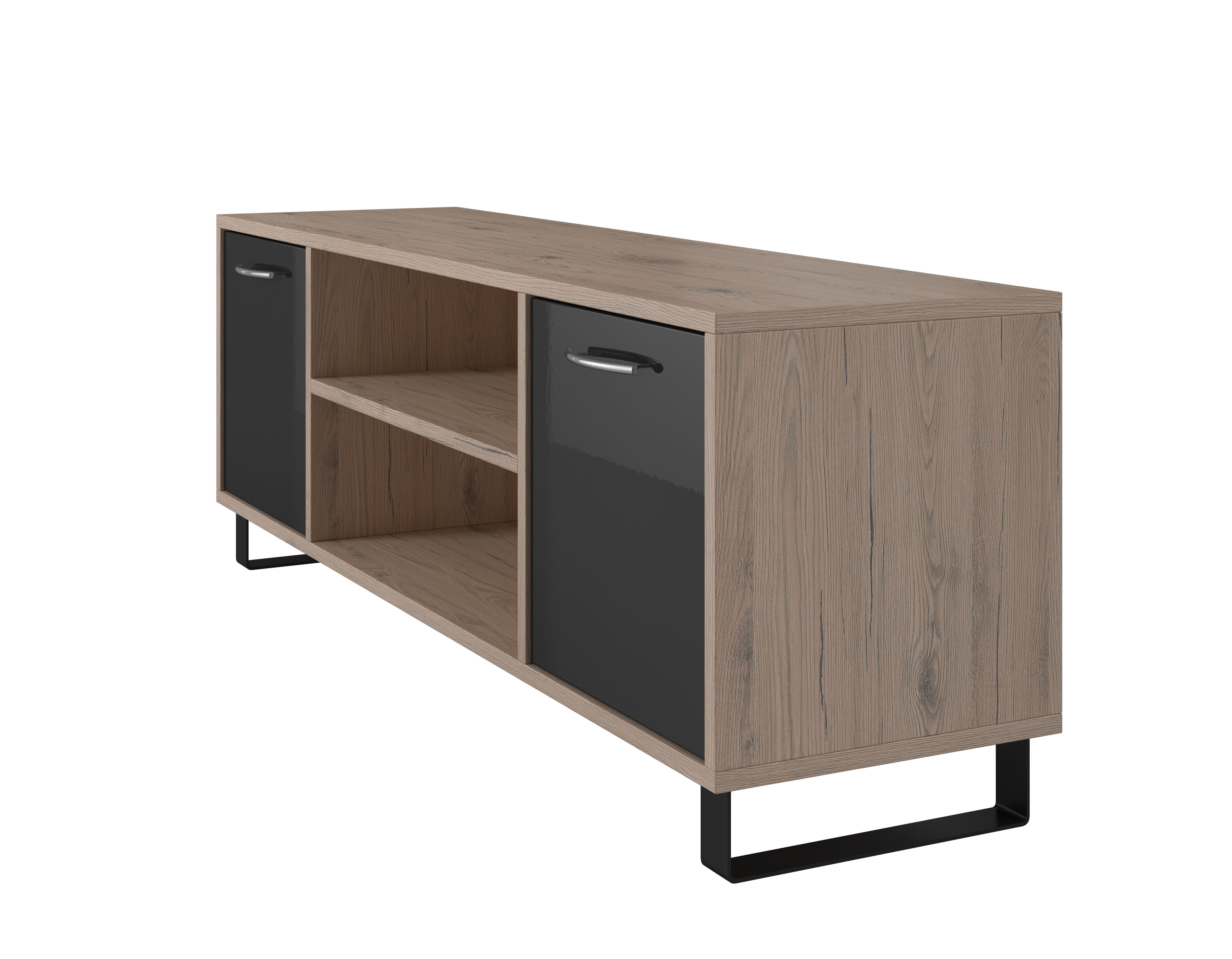 TV Cabinet  Commode Shelf Wood 3D Model Collection _19