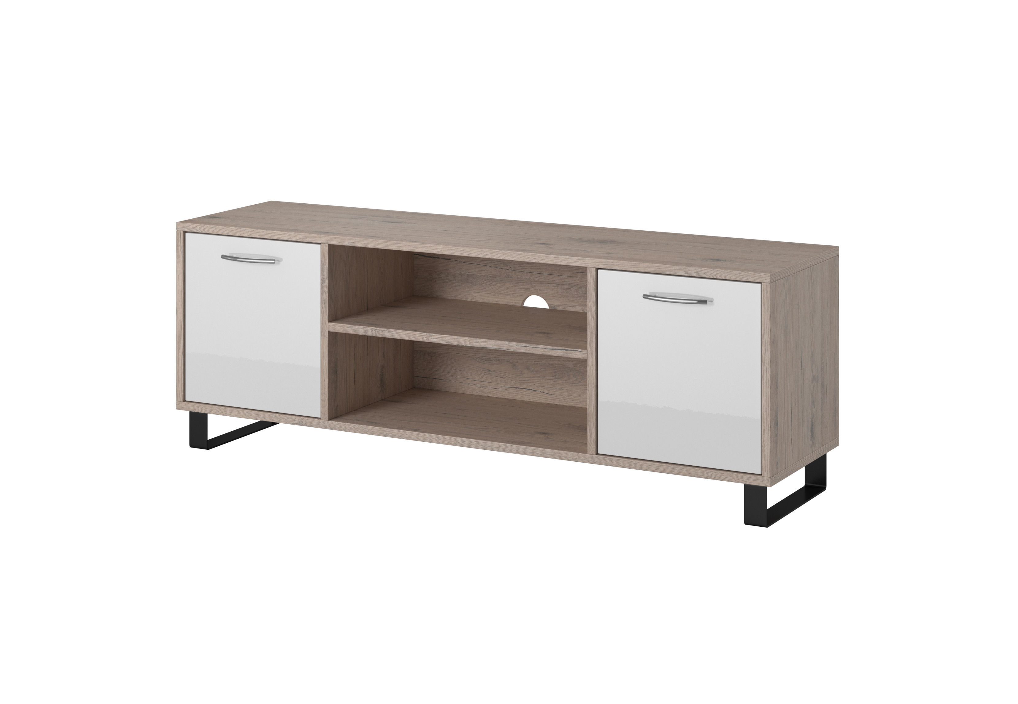 TV Cabinet  Commode Shelf Wood 3D Model Collection _17