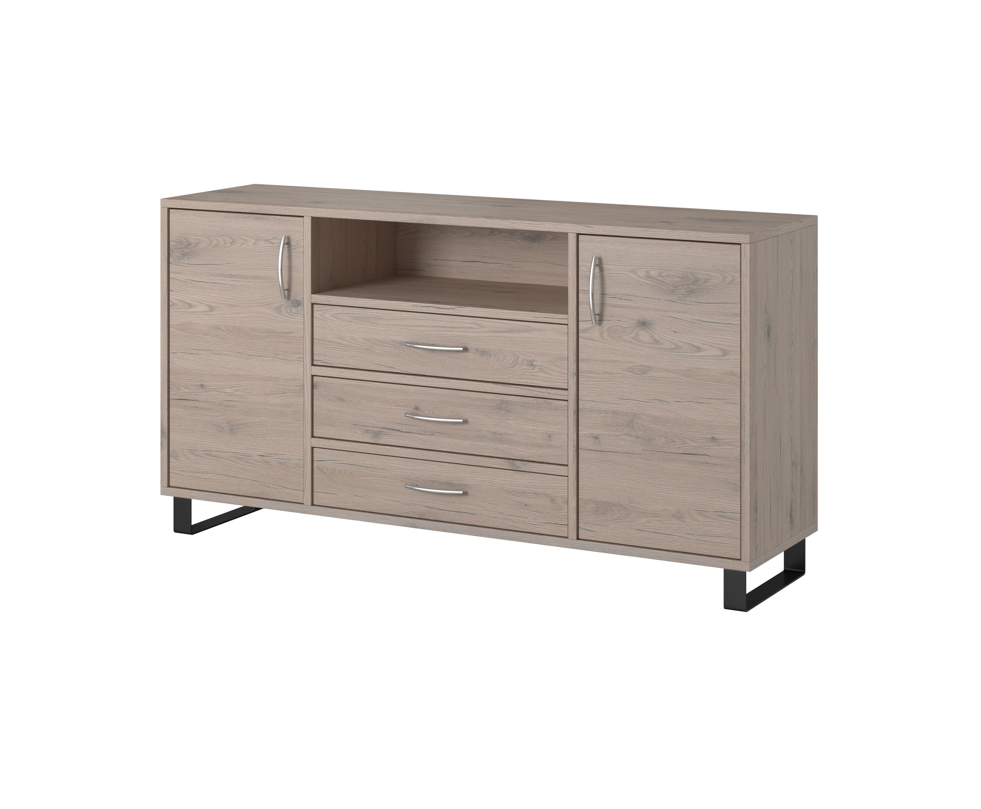 TV Cabinet  Commode Shelf Wood 3D Model Collection _5