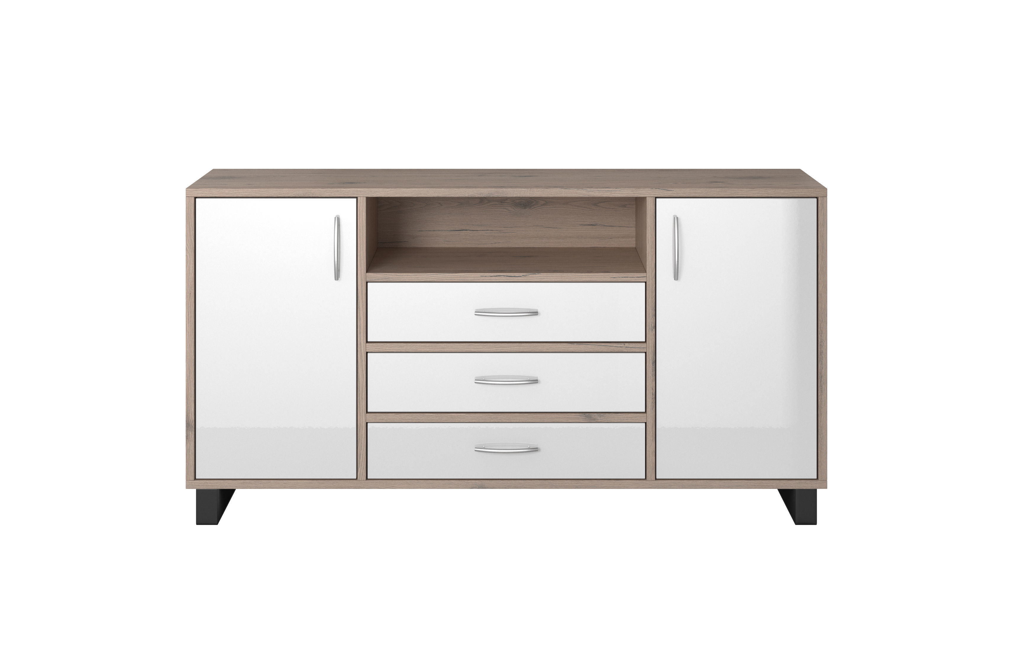 TV Cabinet  Commode Shelf Wood 3D Model Collection _4