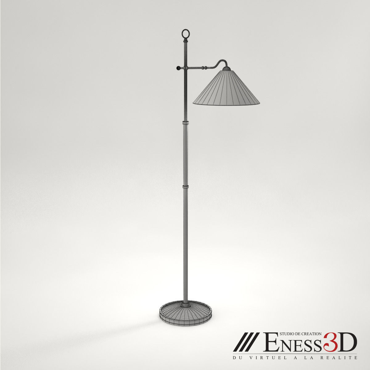 Tisserant-Floor Lamp-50 Free 3D model_4
