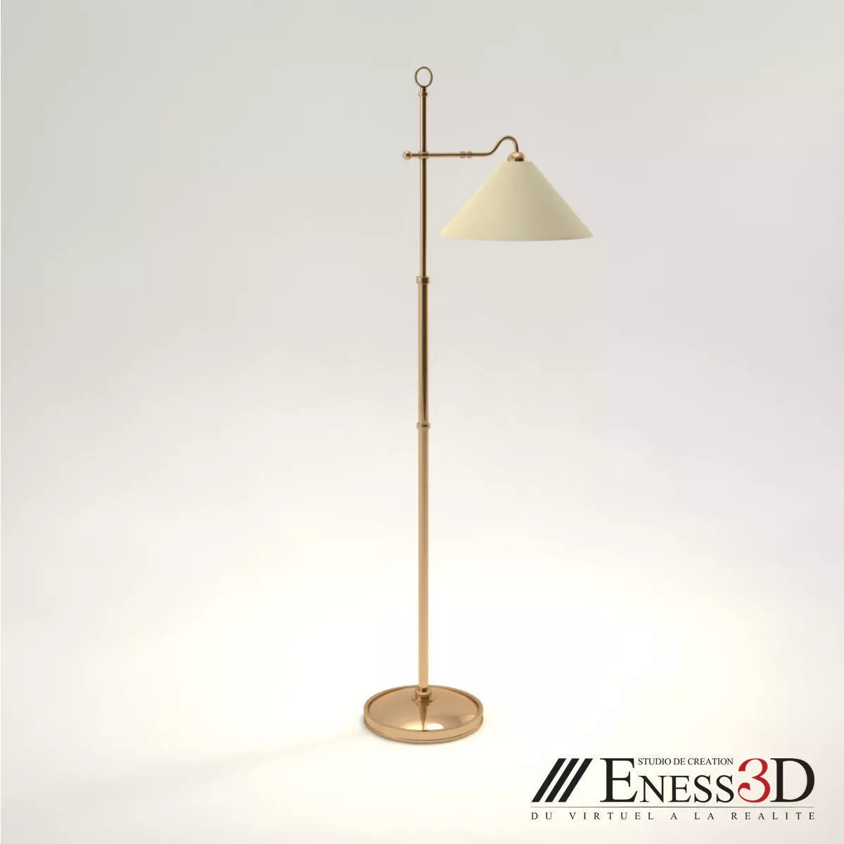 Tisserant-Floor Lamp-50 Free 3D model_0