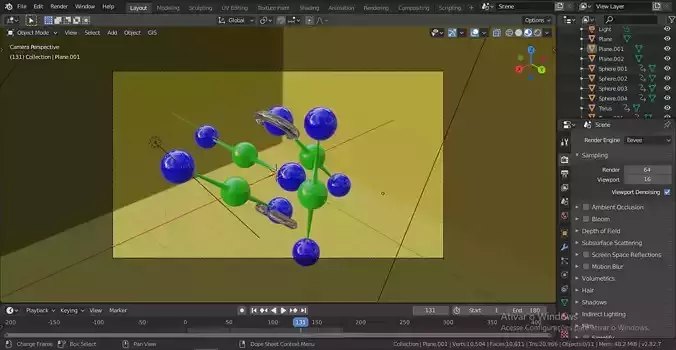 Loop Animated Scene in Blender