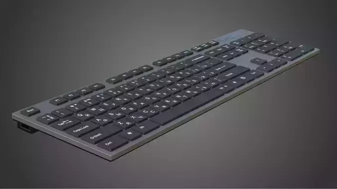 Slim keyboard