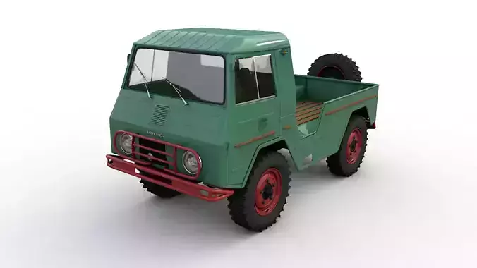 VOLVO LAPLANDER L3314 1967 3D model