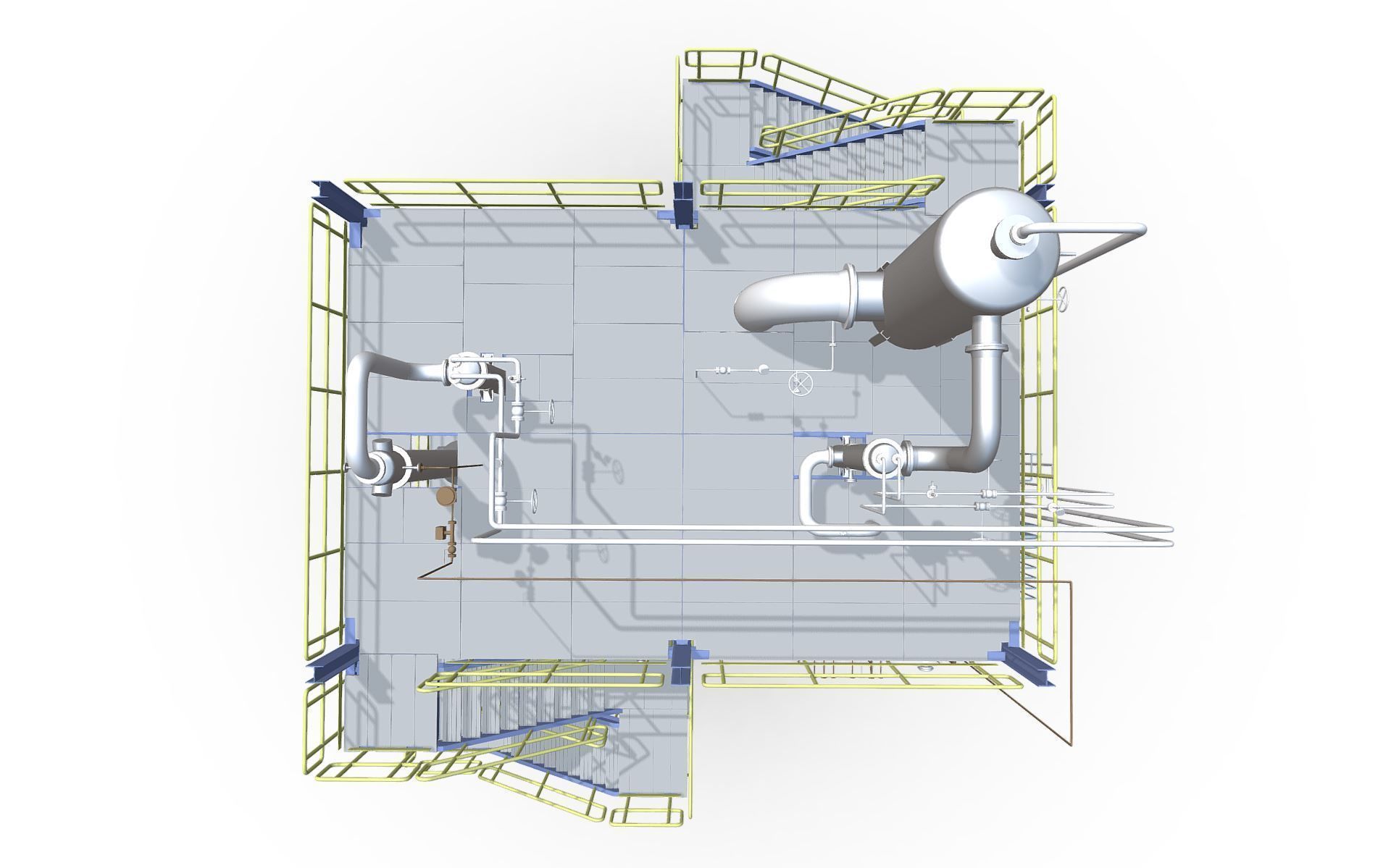 Process Plant UAE - Assembly 3D print model_10