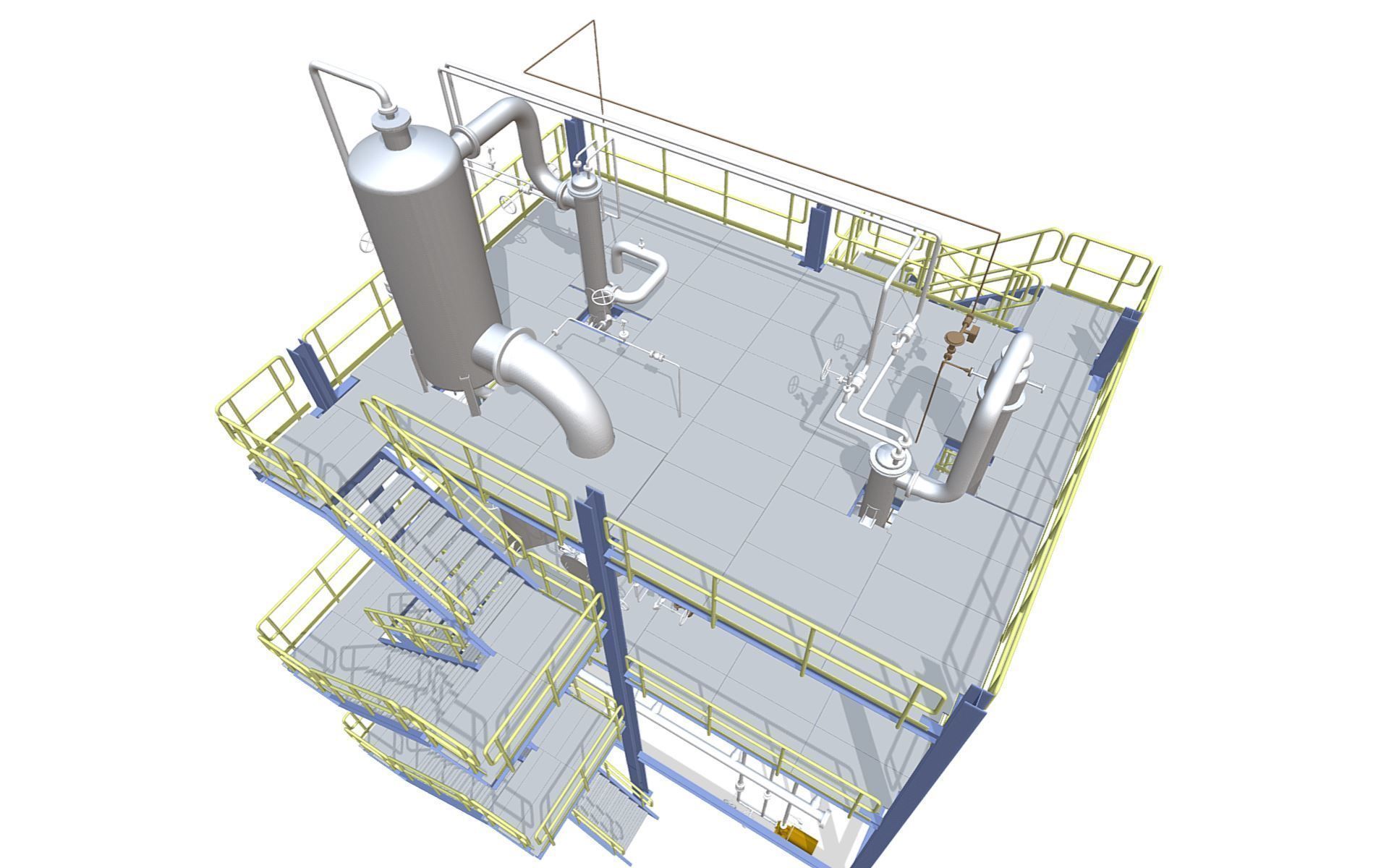 Process Plant UAE - Assembly 3D print model_8