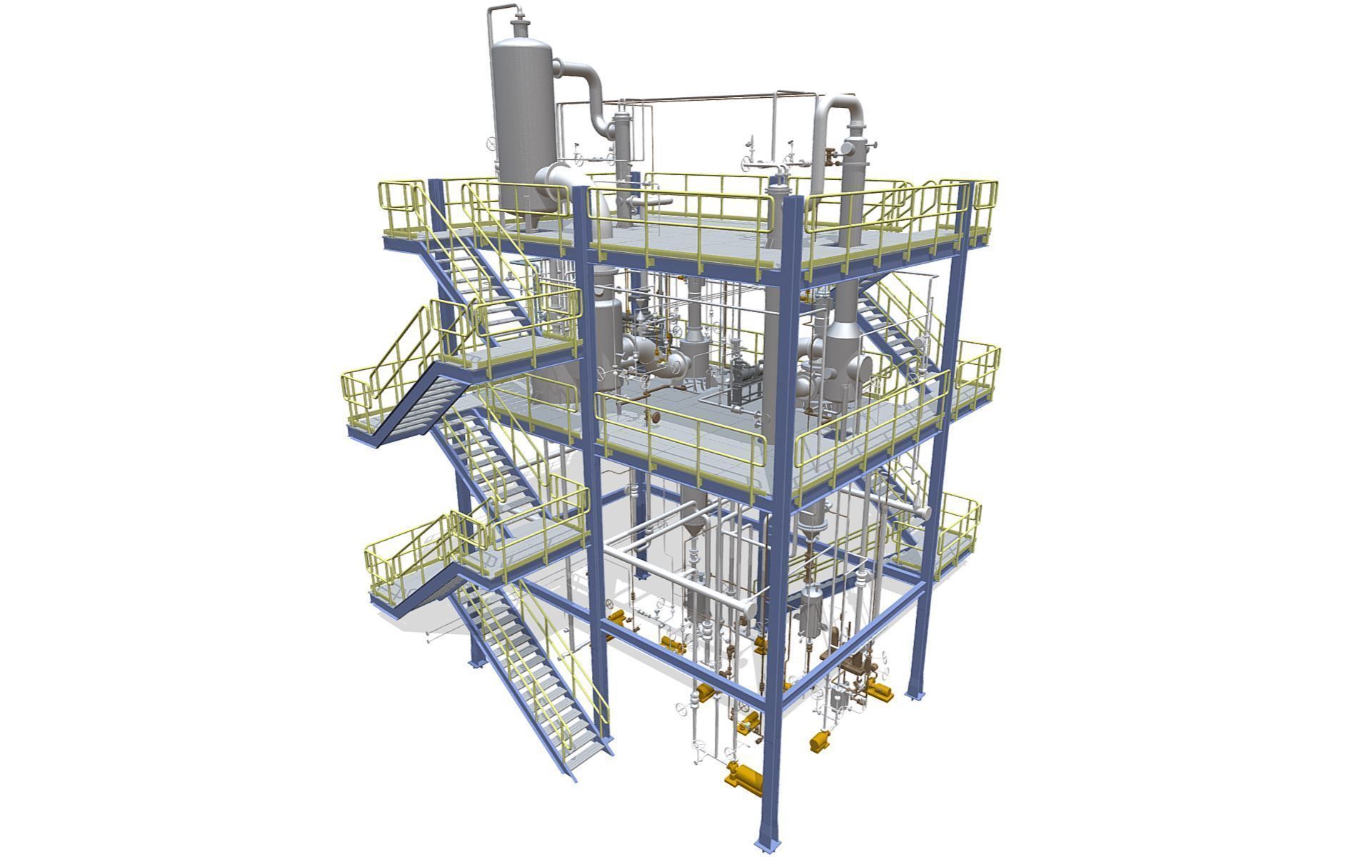 Process Plant UAE - Assembly 3D print model_3