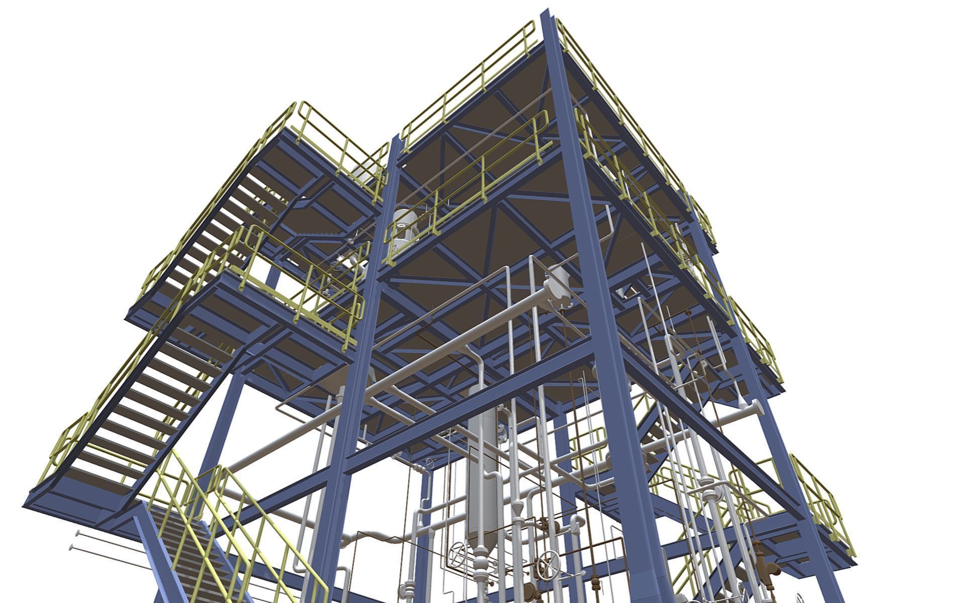Process Plant UAE - Assembly 3D print model_15
