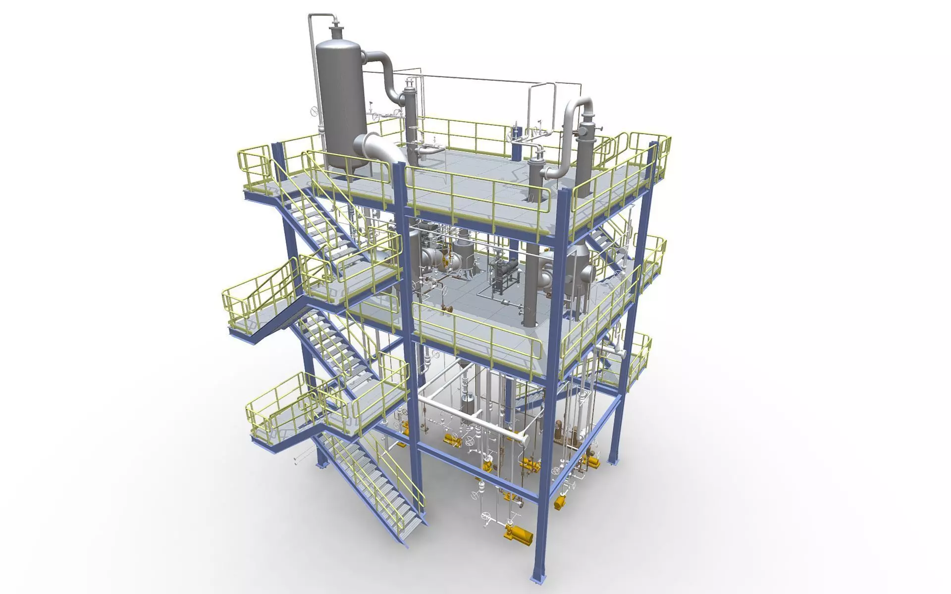 Process Plant UAE - Assembly 3D print model_0