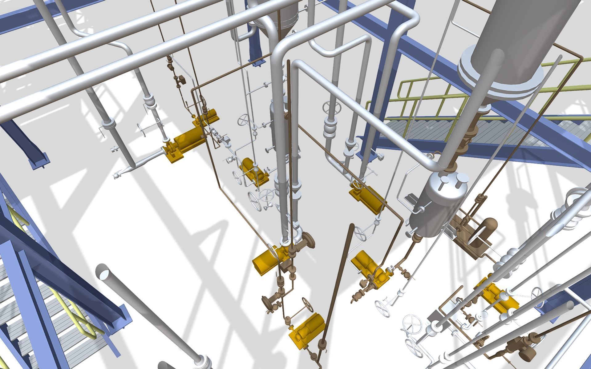 Process Plant UAE - Assembly 3D print model_6
