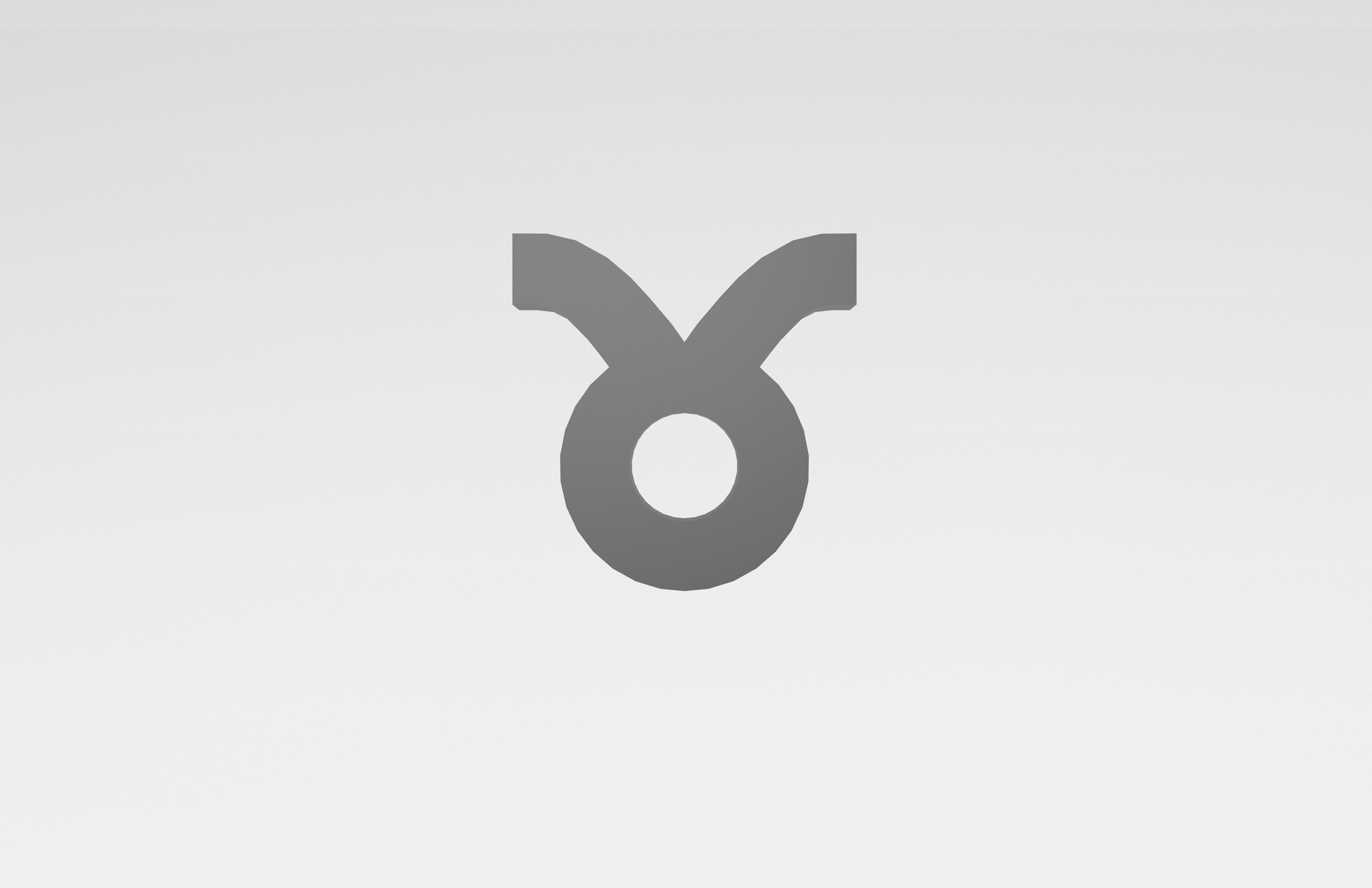 Taurus v1 001 Low-poly 3D model_2