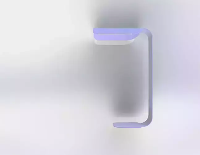 Table Lamp with Sheet Metal