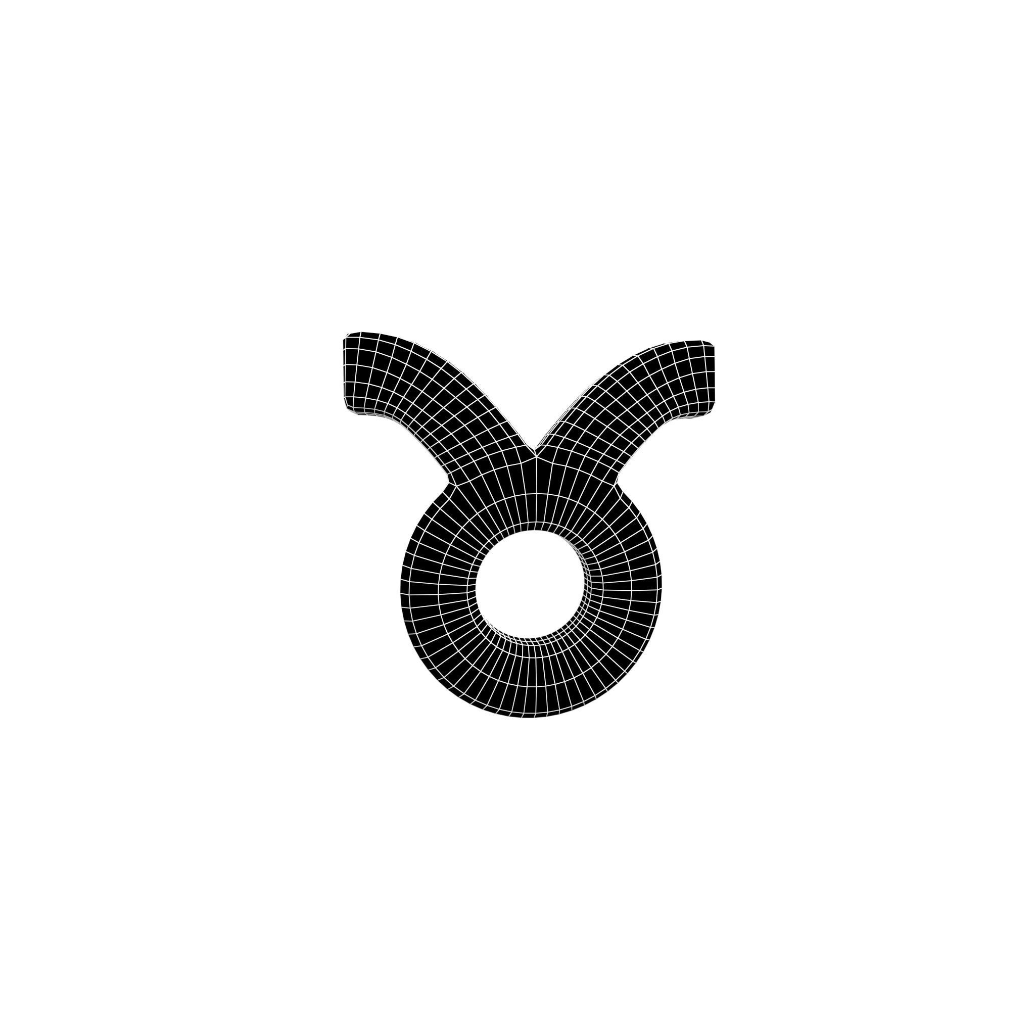 Taurus v2 003 Low-poly 3D model_5