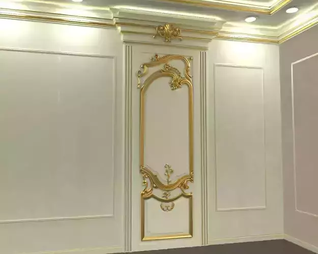 door 3d model for high quality cnc machines