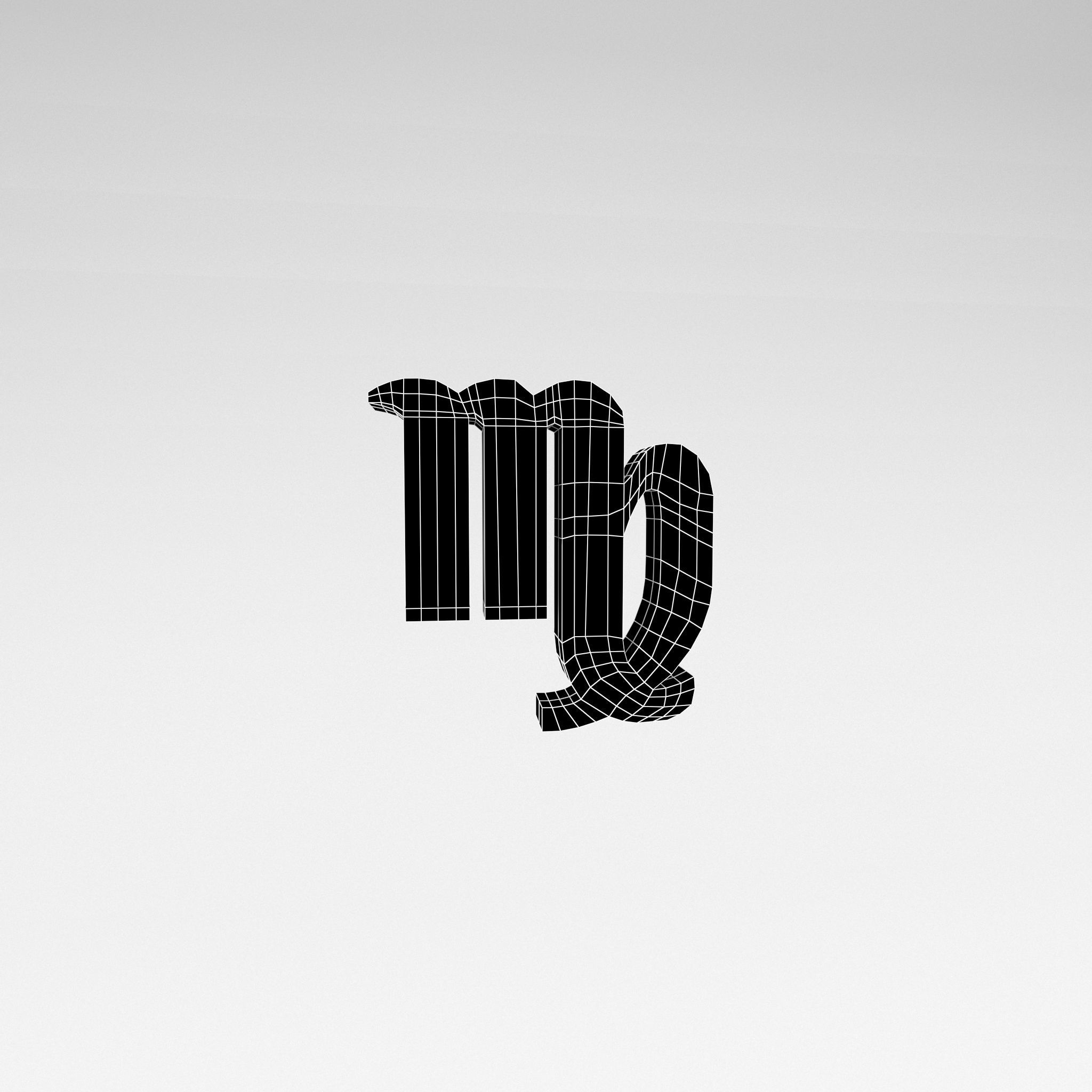 Virgo v1 002 Low-poly 3D model_5