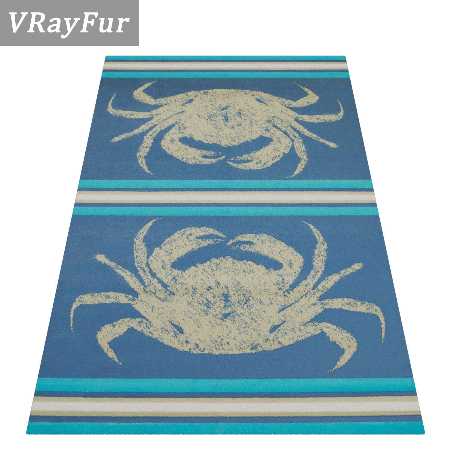 Rug Set 939 3D model_2
